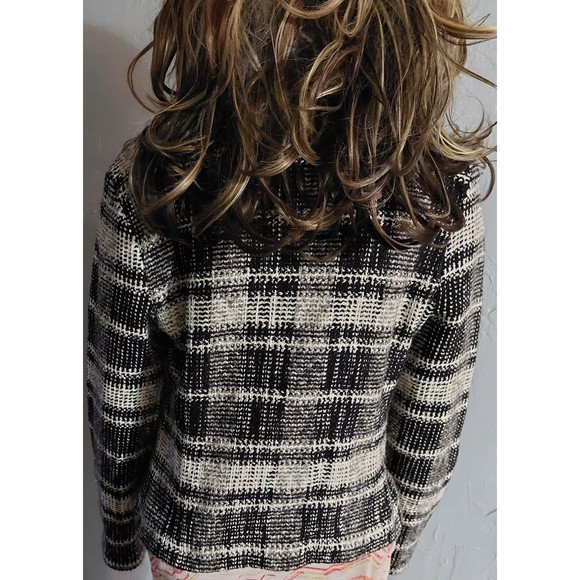 Lucky Brand Moto Jacket,Women S,Pockers,Zipper,cotton, Acrylic,16.5 Inch Of Arm - Picture 7 of 12